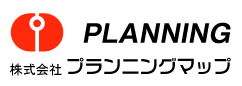 測量、GPS測量、地籍調査、土木設計、上下水道設計の株式会社プランニングマップ ロゴ